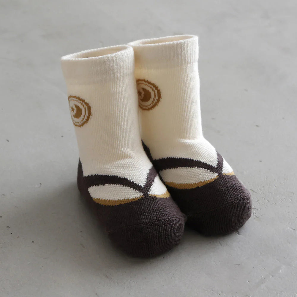 寶寶日式草履風造型襪子