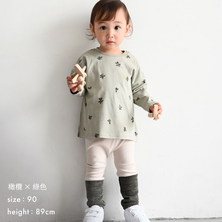 【秋冬上衣】 印花長袖T恤