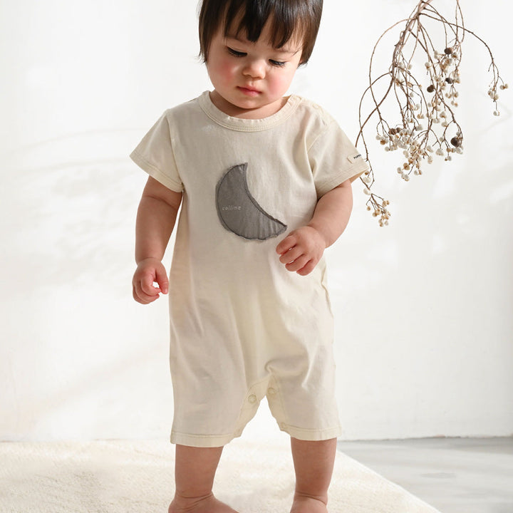 寶寶短袖連身包屁衣