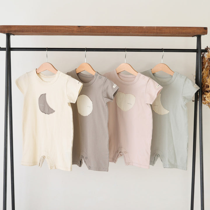 寶寶短袖連身包屁衣