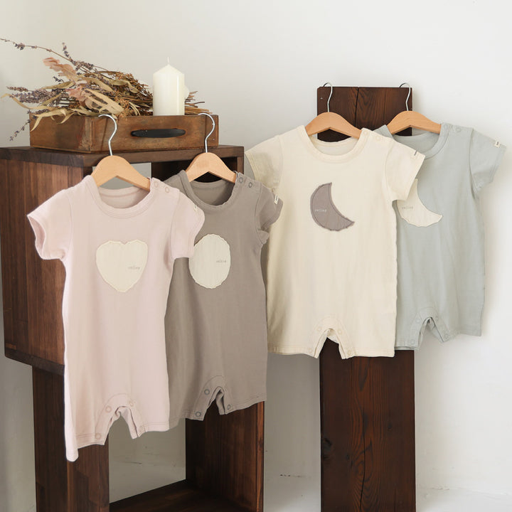 寶寶短袖連身包屁衣