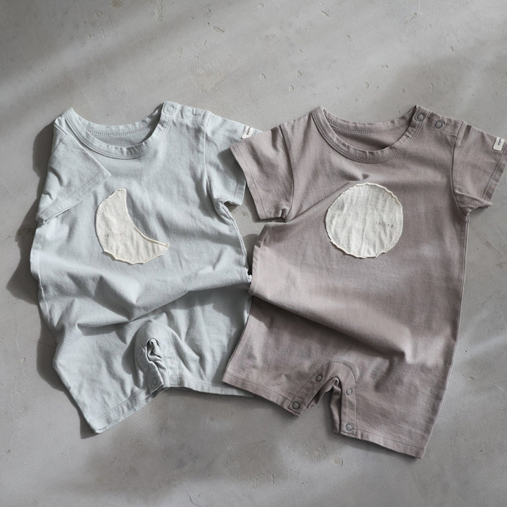 寶寶短袖連身包屁衣