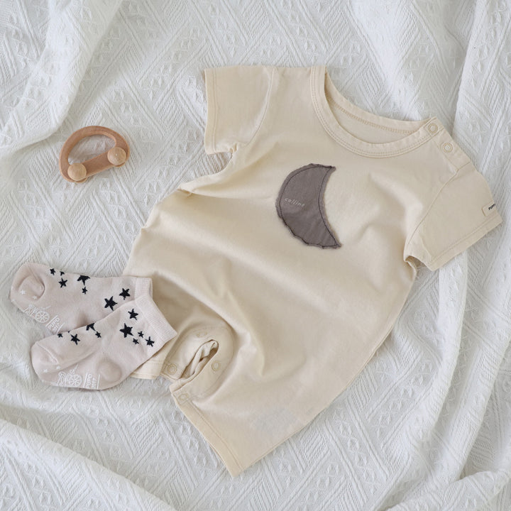 寶寶短袖連身包屁衣