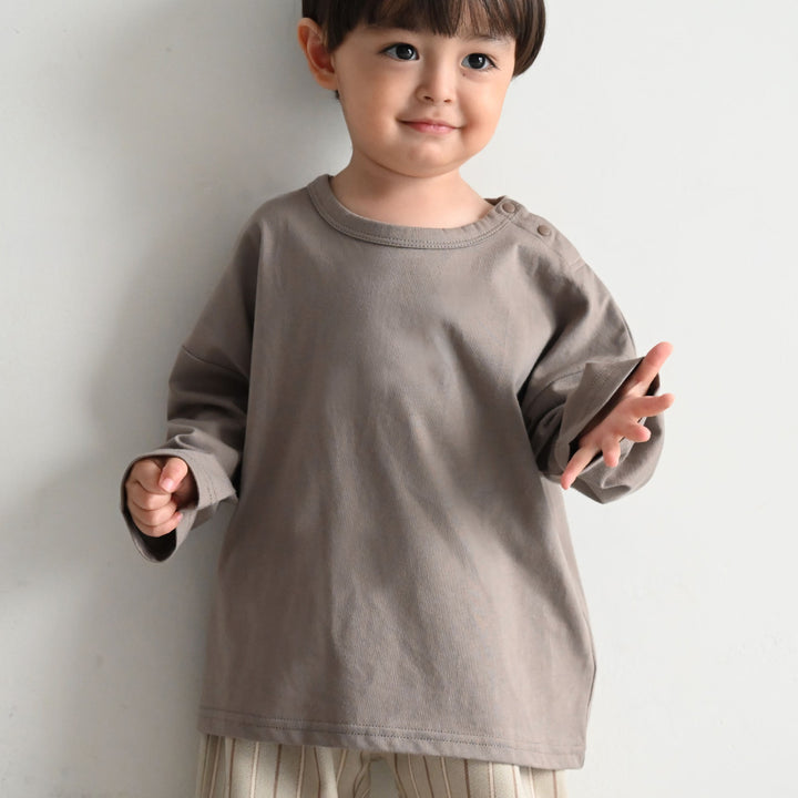 【秋冬上衣】寬鬆版型 長袖 T恤