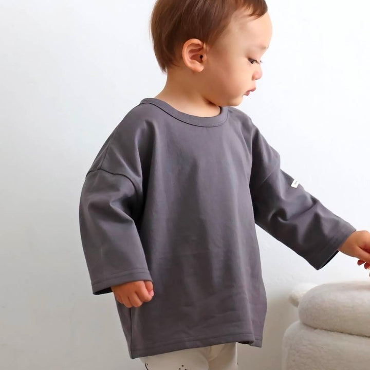 【秋冬上衣】寬鬆版型 長袖 T恤