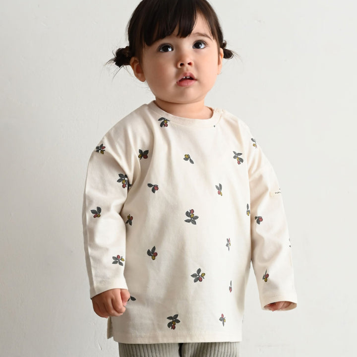 【秋冬上衣】 印花長袖T恤