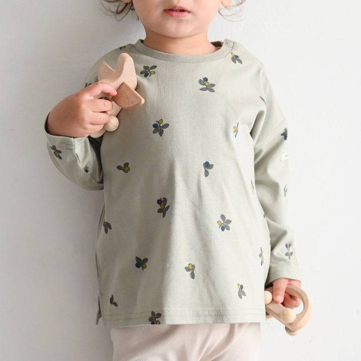 【秋冬上衣】 印花長袖T恤