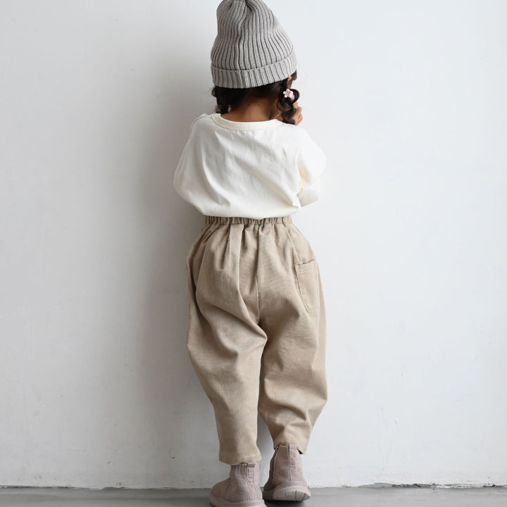 【秋冬褲子】打摺 燈芯絨褲