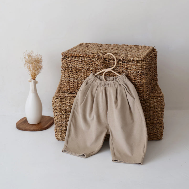 【秋冬褲子】打摺 燈芯絨褲