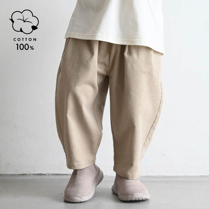 【秋冬褲子】打摺 燈芯絨褲