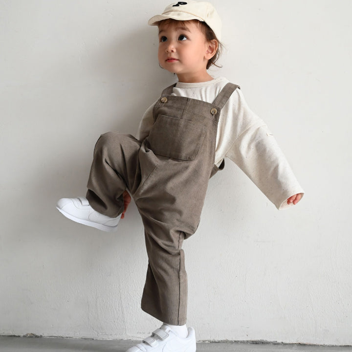 【秋冬褲子】燈芯絨 吊帶褲