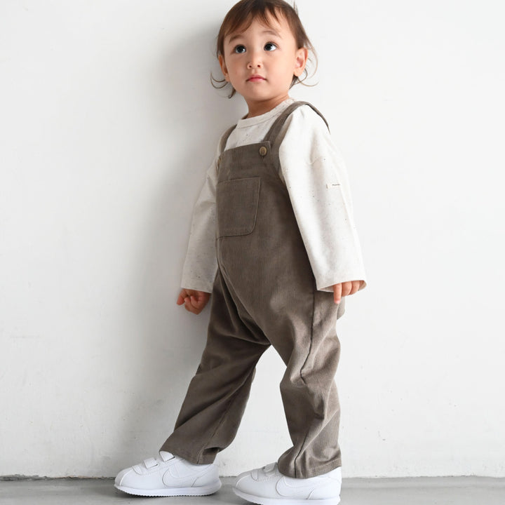 【秋冬褲子】燈芯絨 吊帶褲