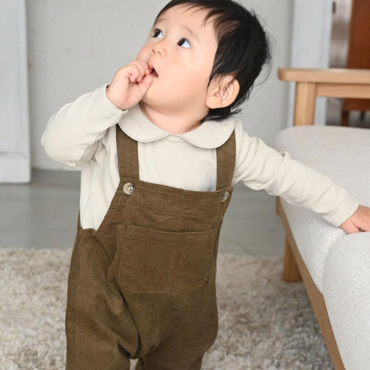 【秋冬上衣】長袖圓領連身衣