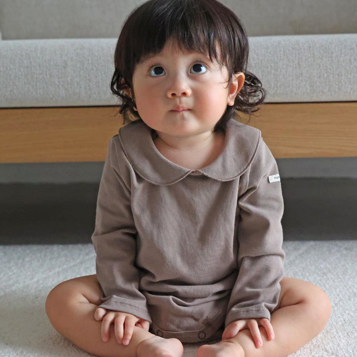 【秋冬上衣】長袖圓領連身衣