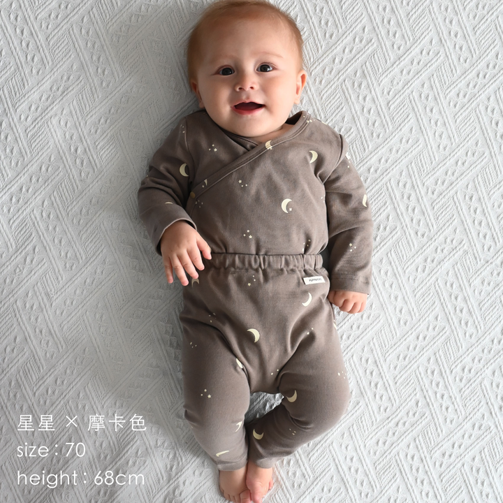 【秋冬套裝】長袖連身衣 兩件套