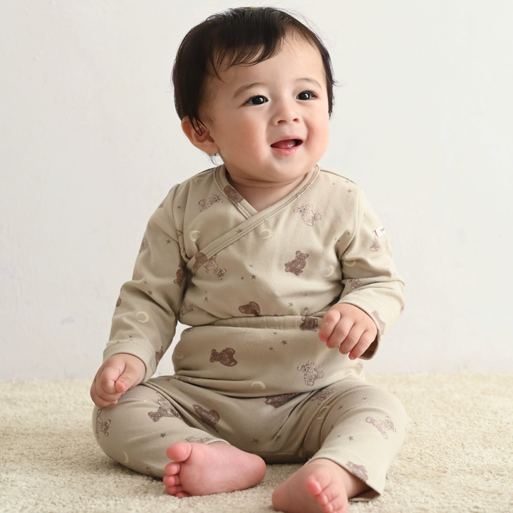 【秋冬套裝】長袖連身衣 兩件套