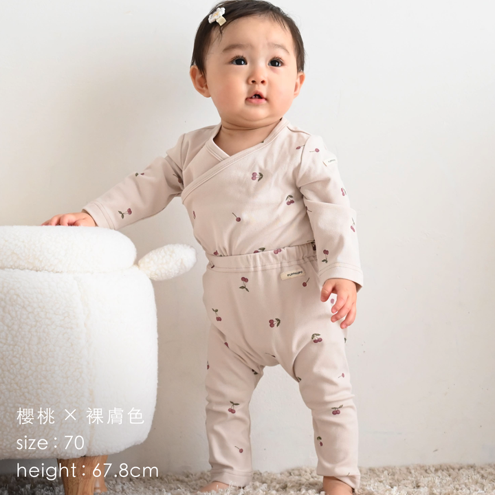 【秋冬套裝】長袖連身衣 兩件套