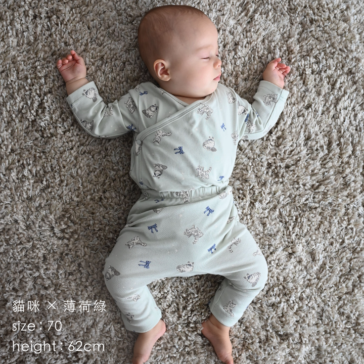 【秋冬套裝】長袖連身衣 兩件套