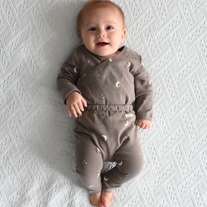 【秋冬套裝】長袖連身衣 兩件套