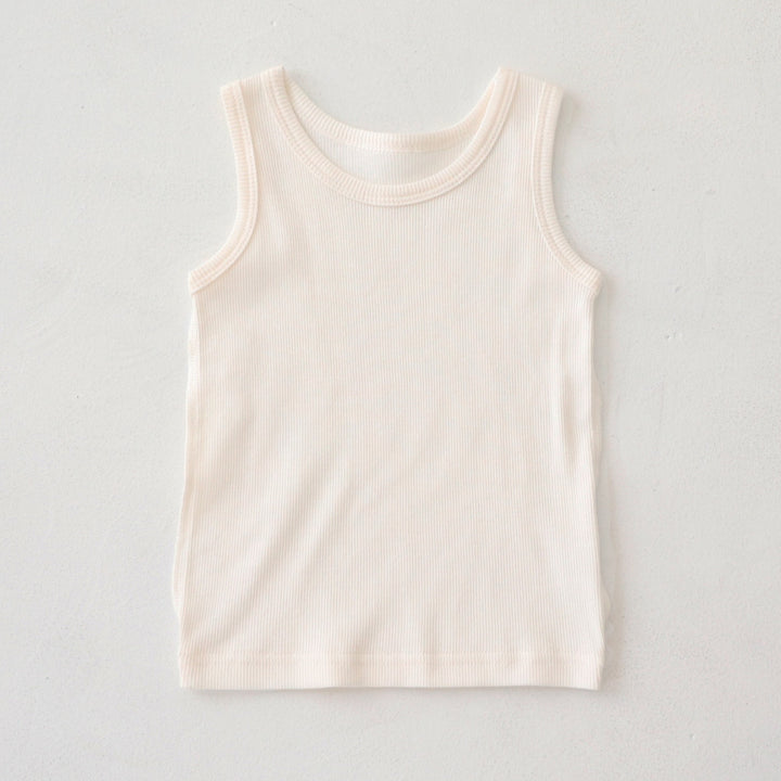 兒童純棉背心(羅紋布)