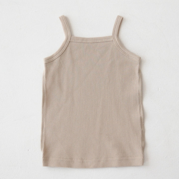 兒童細肩帶貼身背心(羅紋布)