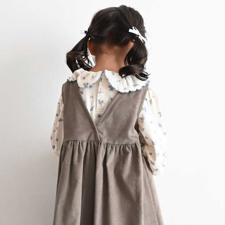 【秋冬上衣】 荷葉領 長袖 T恤