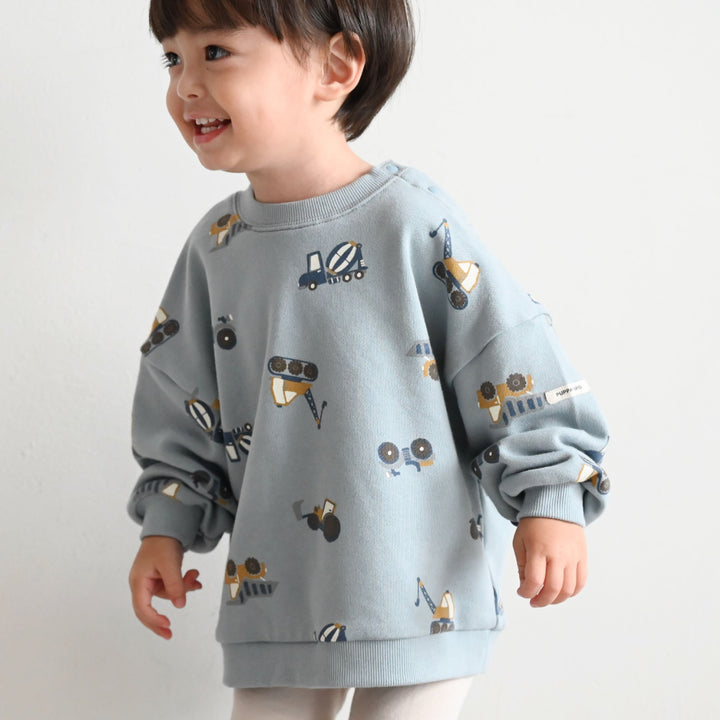 【秋冬上衣】大圖印花 衛衣