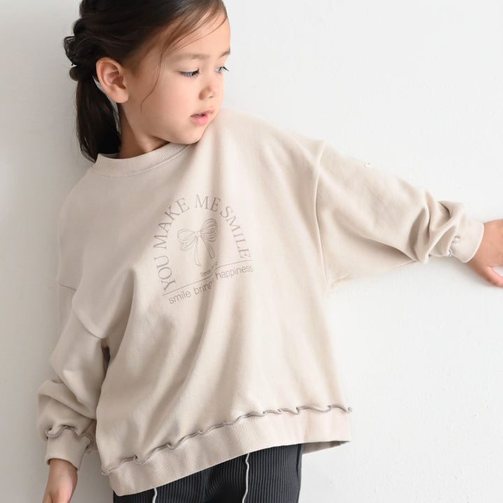 【秋冬上衣】捲邊設計 大學衛衣