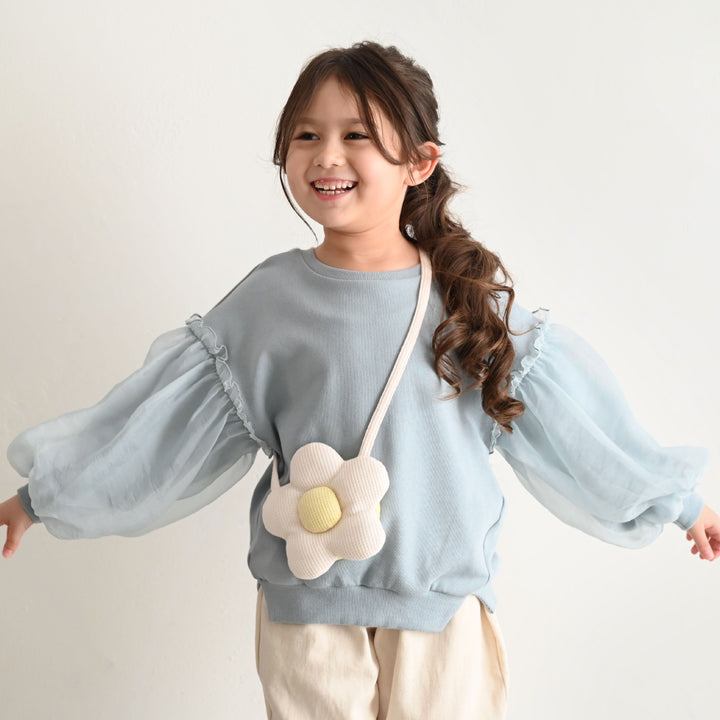 【秋冬上衣】澎袖雪紡 衛衣