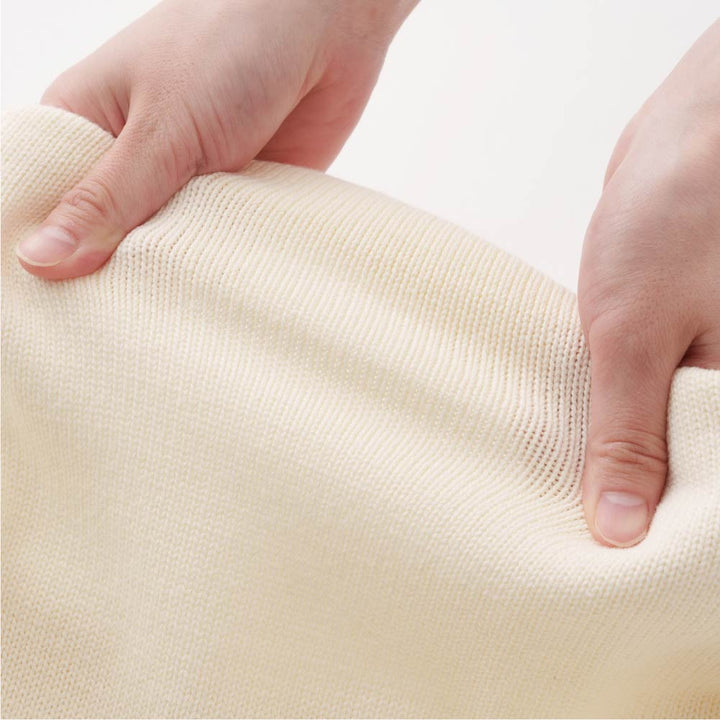 【秋冬上衣】翻領針織毛衣