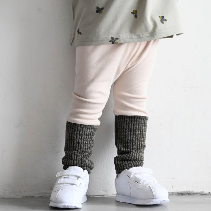 【秋冬褲子】拼接打底內搭褲