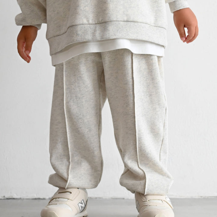 【秋冬褲子】摺線 束口棉褲