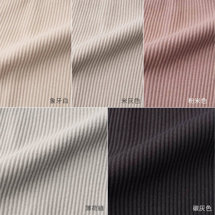 【秋冬連身衣】荷葉邊 羅紋長袖 連身包屁衣