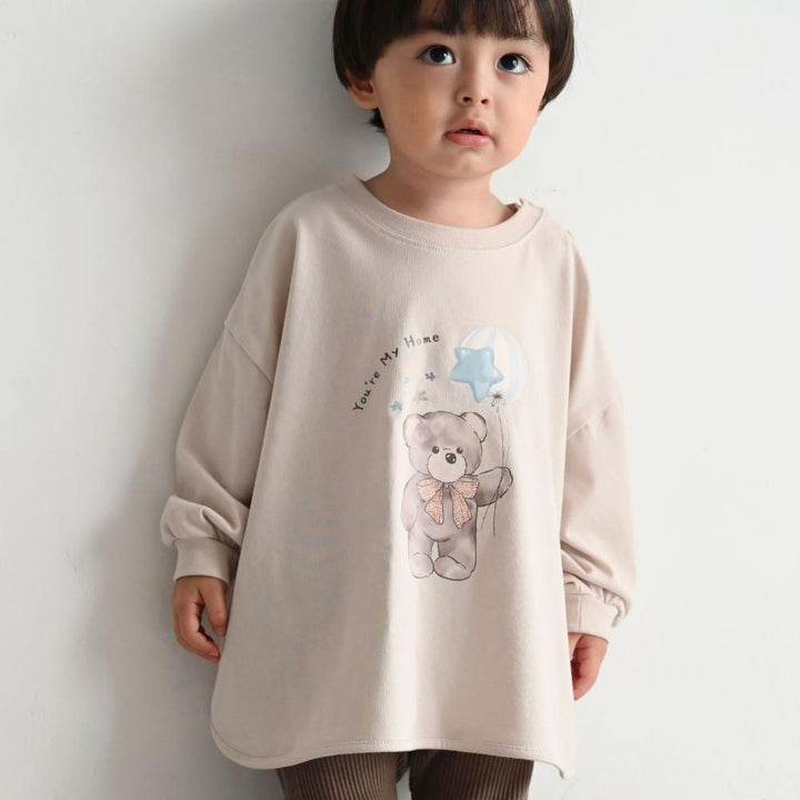 【秋冬上衣】 圓弧下擺 長袖 T恤