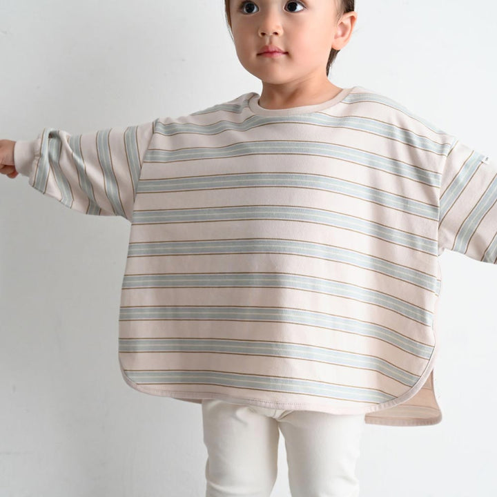 【秋冬上衣】 圓弧下擺 長袖 T恤