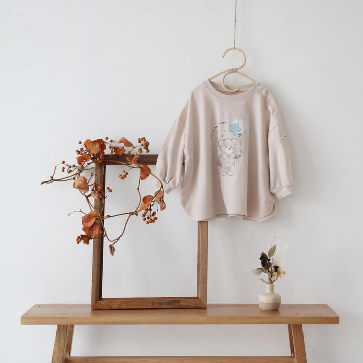 【秋冬上衣】 圓弧下擺 長袖 T恤