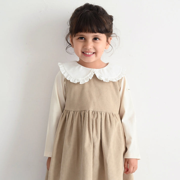 【秋冬上衣】 大翻領 長袖T恤