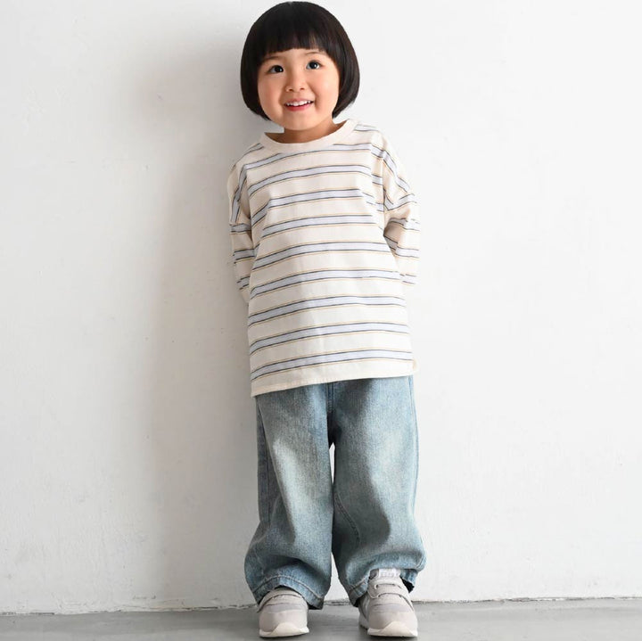 【秋冬褲子】復古刷色牛仔褲