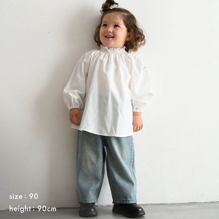 【秋冬褲子】復古刷色牛仔褲