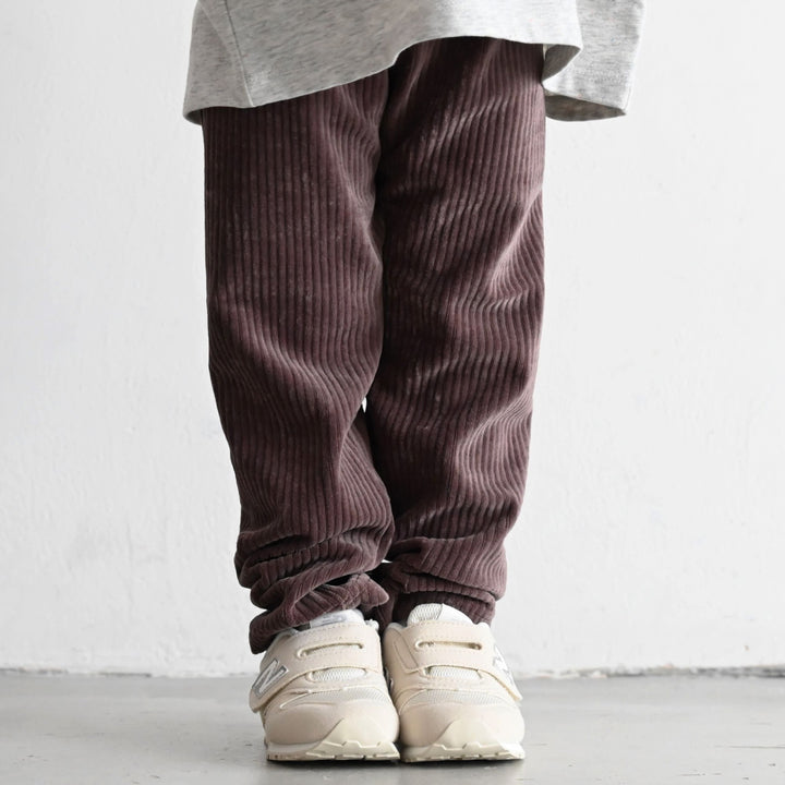 【秋冬褲子】高腰燈芯絨 打底褲