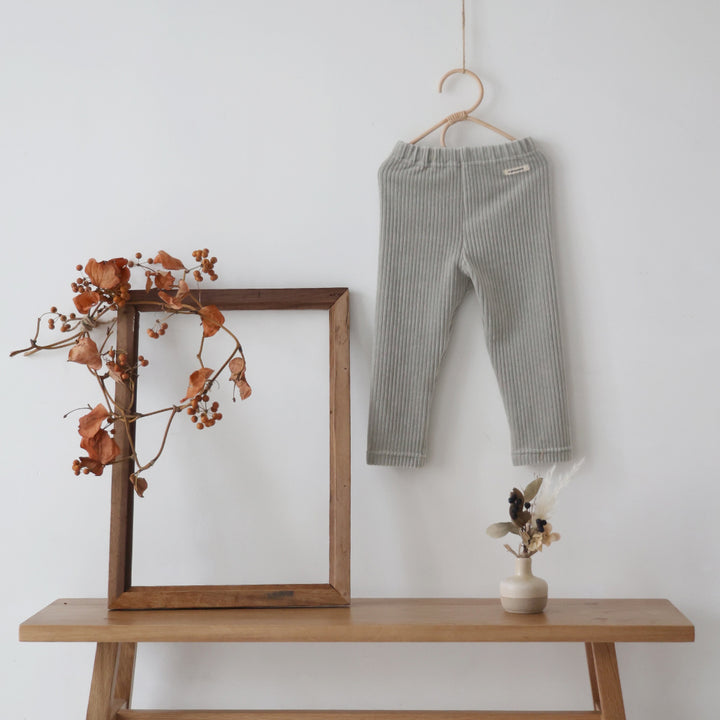 【秋冬褲子】高腰燈芯絨 打底褲