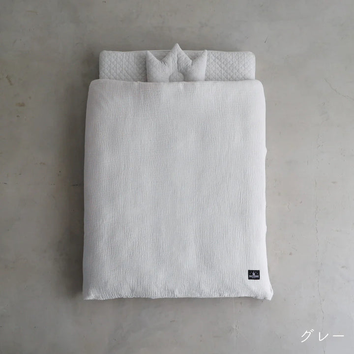 ibul布 可機洗五件式嬰兒床組 (含5.5公分床墊)