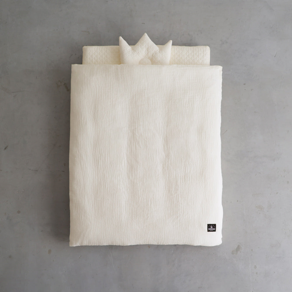 ibul布 可機洗五件式嬰兒床組 (含5.5公分床墊)