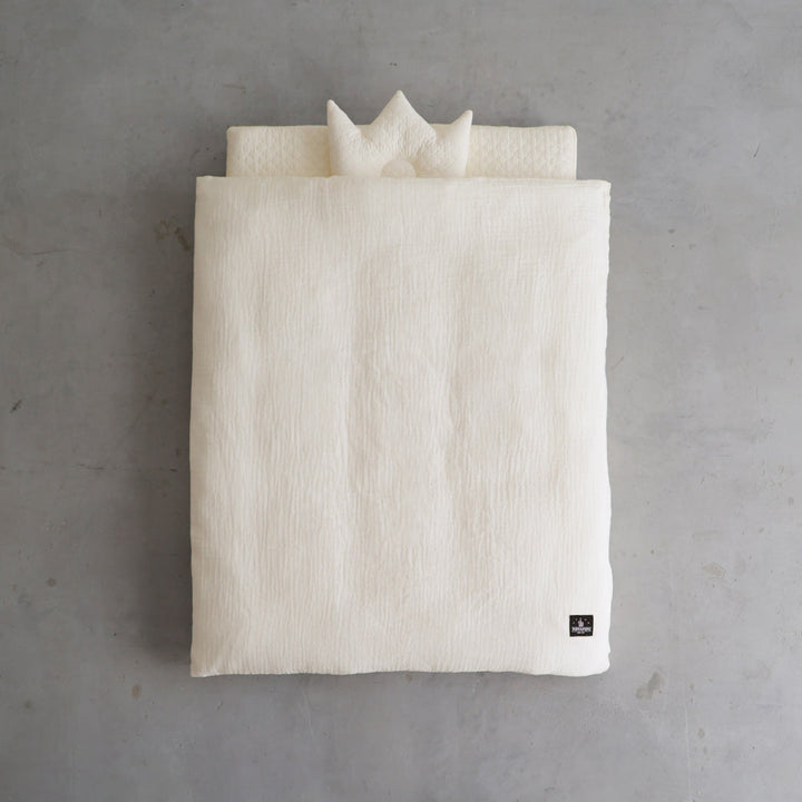 ibul布 可機洗五件式嬰兒床組 (含5.5公分床墊)