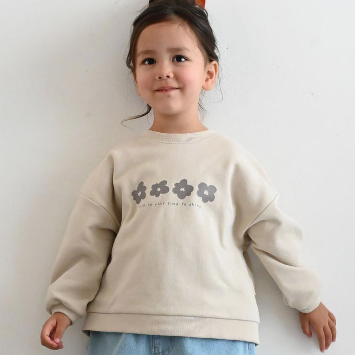 【秋冬上衣】 刺繡圖案 長袖T恤