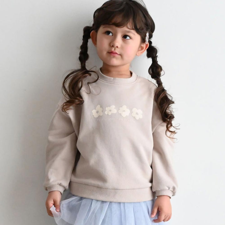 【秋冬上衣】 刺繡圖案 長袖T恤