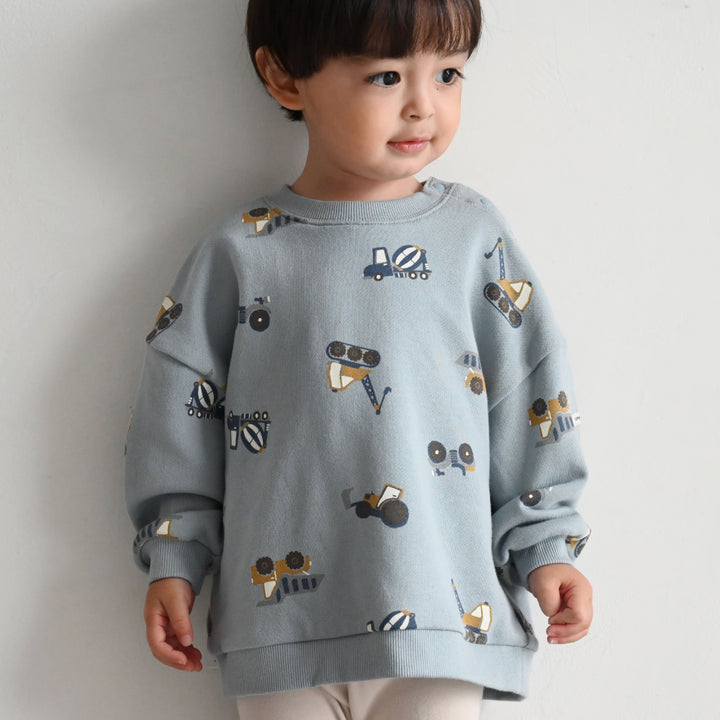 【秋冬上衣】大圖印花 衛衣