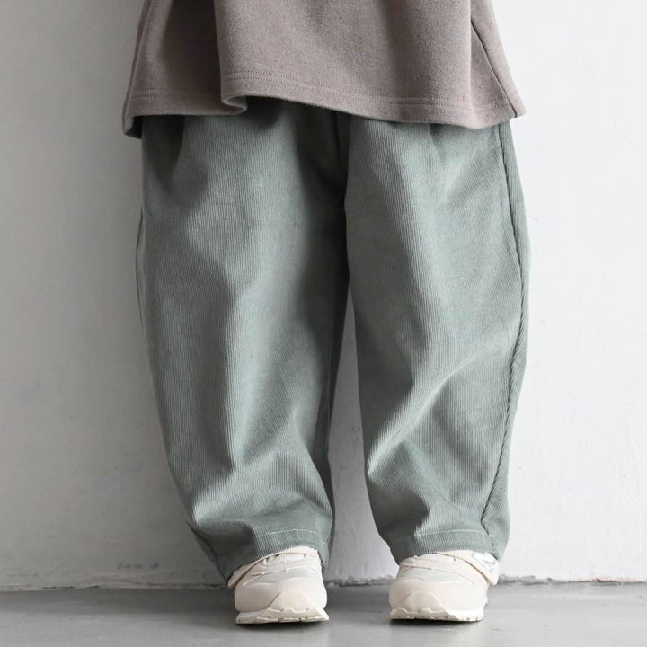 【秋冬褲子】打摺 燈芯絨褲