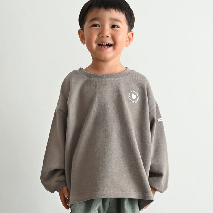 【秋冬上衣】彩色紗點 刷毛衛衣