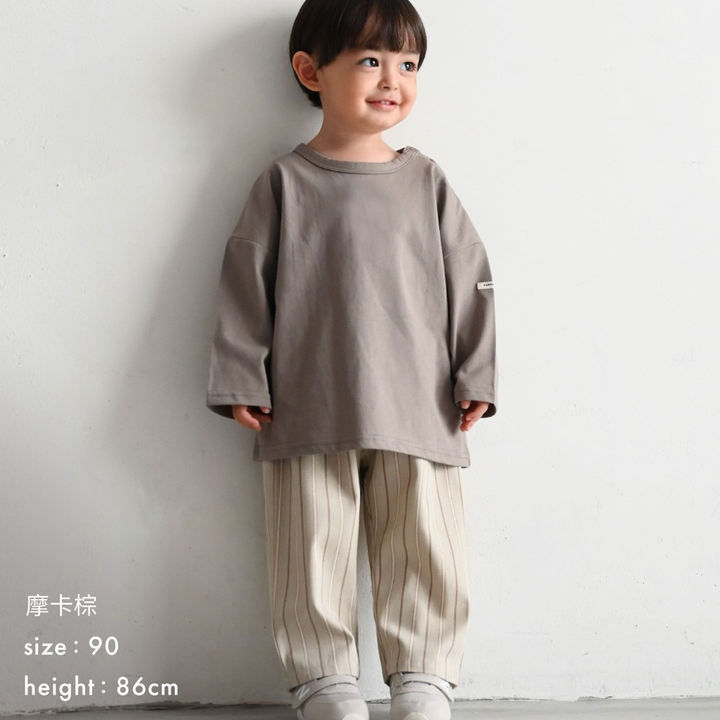 【秋冬上衣】寬鬆版型 長袖 T恤